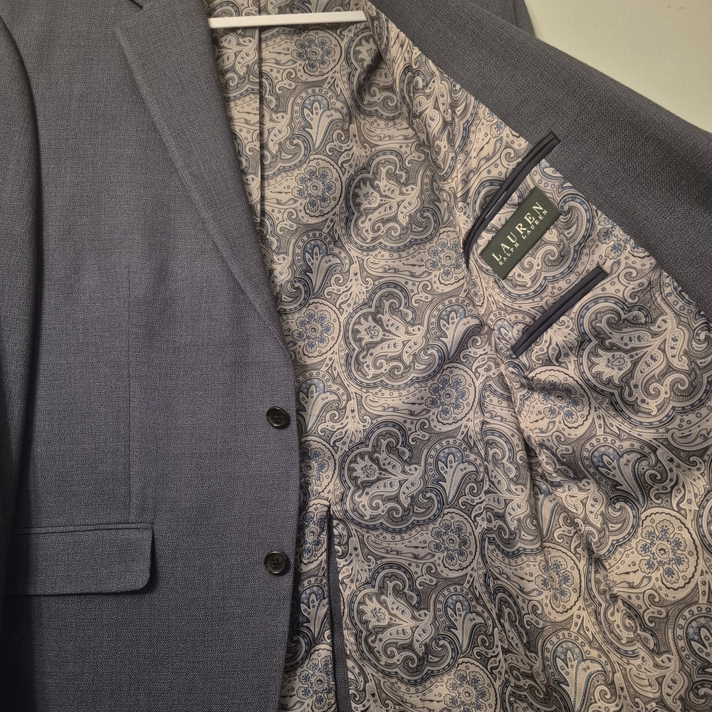 Lauren Ralph Lauren Men's Gray Blazer